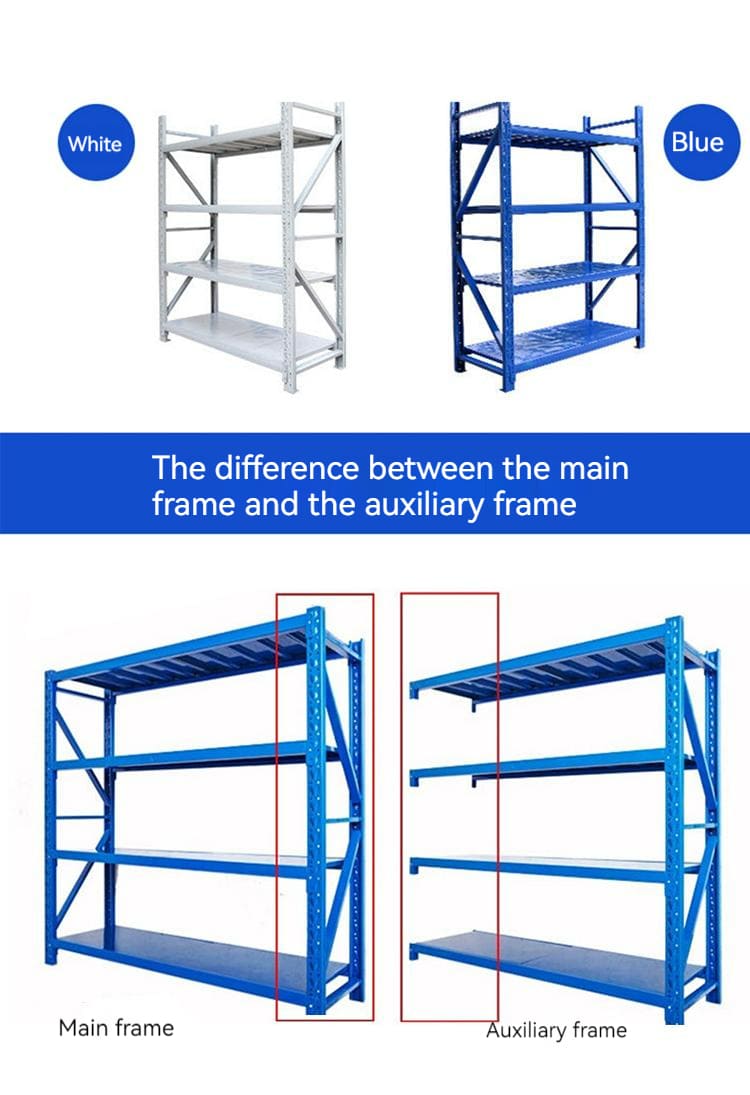 An image showing how the shelving unit connecting with each other for reference